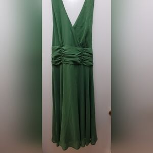 Women's Green Dressbarn Halter Dress